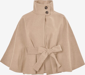 Cappotto di mezza stagione di Imily Bela in beige: frontale