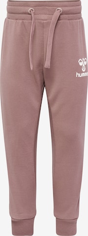 Pantalon 'APPLE' Hummel en violet : devant