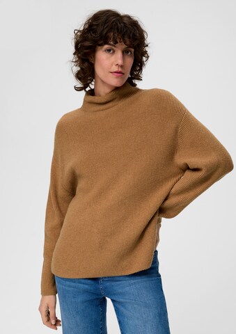 s.Oliver Pullover in Braun: predná strana