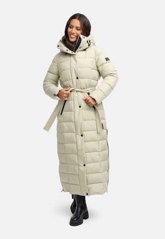 NAVAHOO Winter coat 'Das Teil XIV' in Grey: front