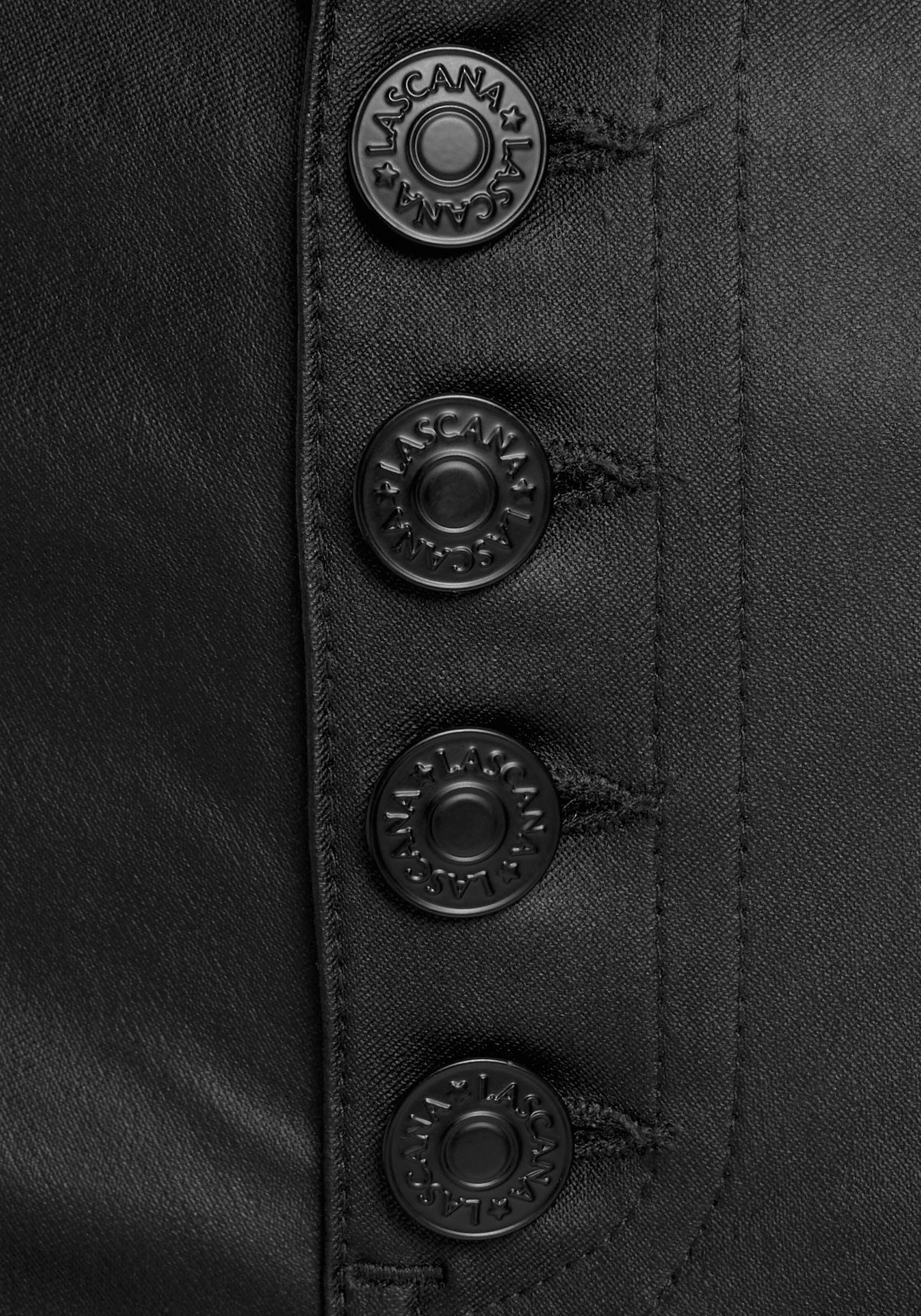 LASCANASkinny Hlače - crna boja