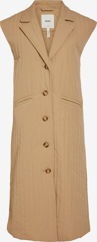 OBJECT Vest 'Oda' in Brown: front
