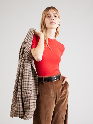 Maglietta 'Fenja' di Soft Rebels in rosso: frontale