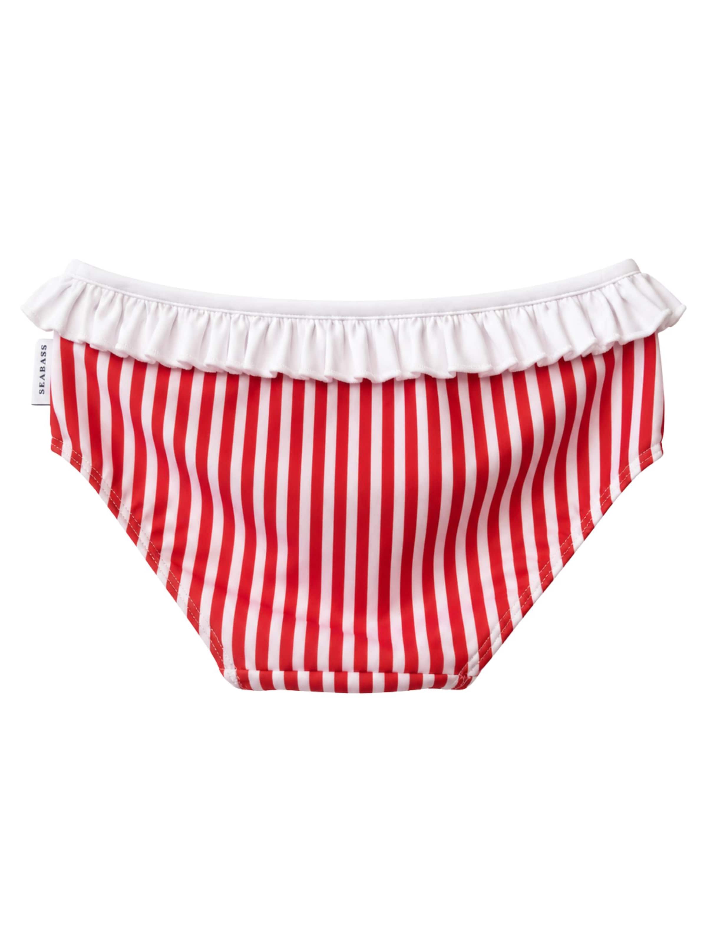 SEABASS High neck Bikini 'Girls Swim Set Ruffle' in Roze