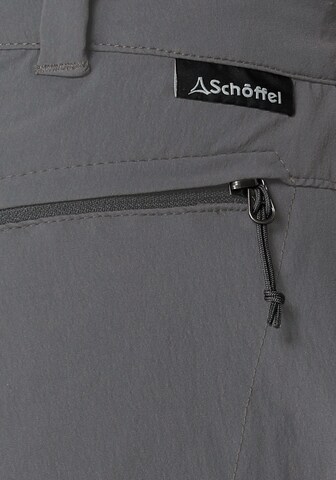 Schöffel Regular Outdoor Pants 'Engadin' in Grey