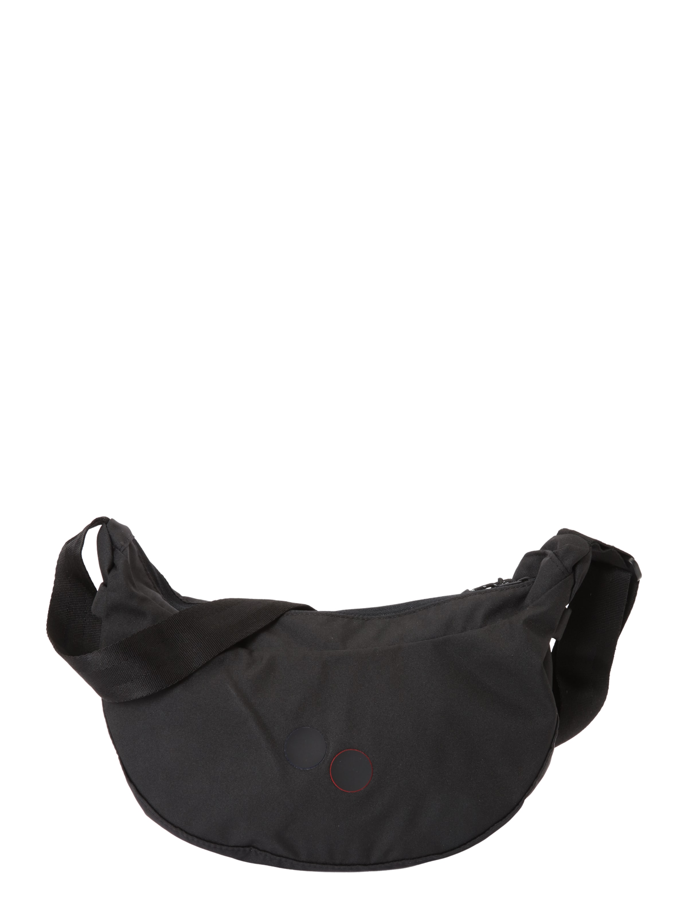 pinqponq Τσάντα ώμου 'KRUMM' σε μαύρο: μπροστά