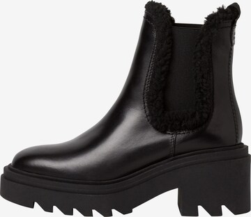 TAMARIS Chelsea Boots in Schwarz