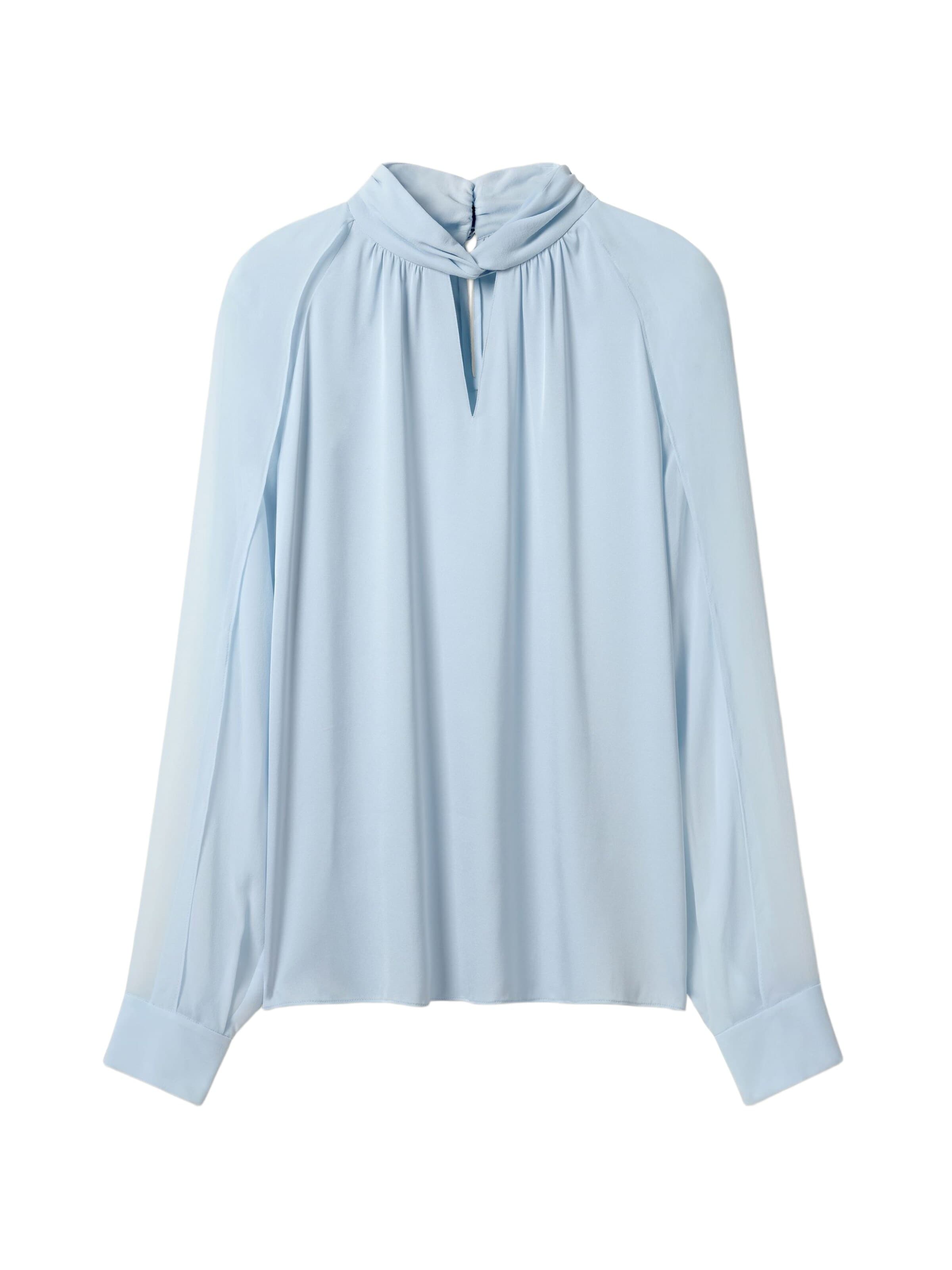 Lilysilk Bluse‌‌‌‌‌ in Blau: Vorderseite