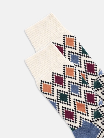 Chaussettes 'Extra Cozy Paul' DillySocks en mélange de couleurs