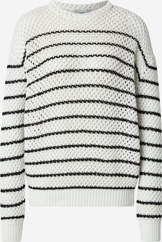 Pull-over 'BORAFA' LTB en blanc : devant