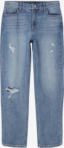 LMTD regular Jeans i blå: forside