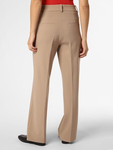 Cambio Loosefit Bundfaltenhose 'Amelie' in Beige