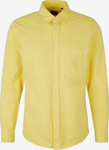 STRELLSON Regular fit Overhemd 'Chad' in Geel: voorkant