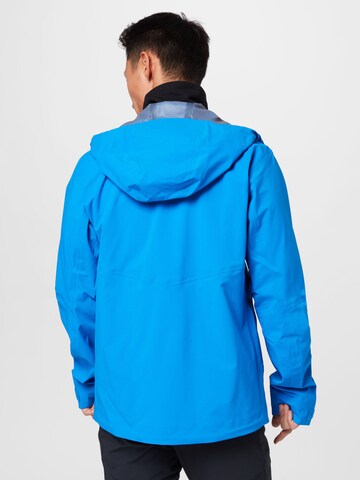 MAMMUT - Casaco outdoor 'Alto Guide' em azul