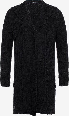 Redbridge Knit Cardigan 'Shreveport' in Black: front