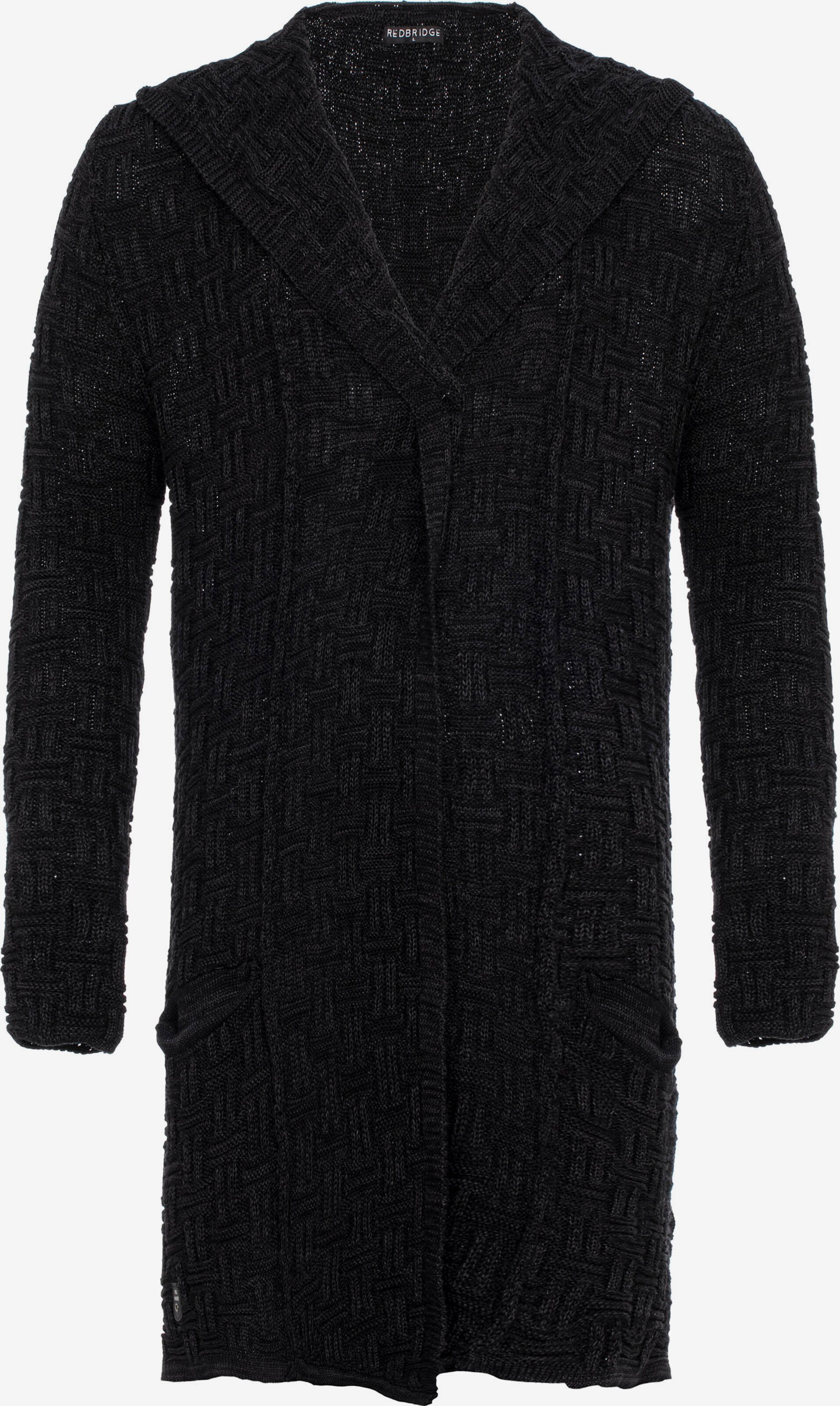 Redbridge Knit Cardigan 'Shreveport' in Black | ABOUT YOU