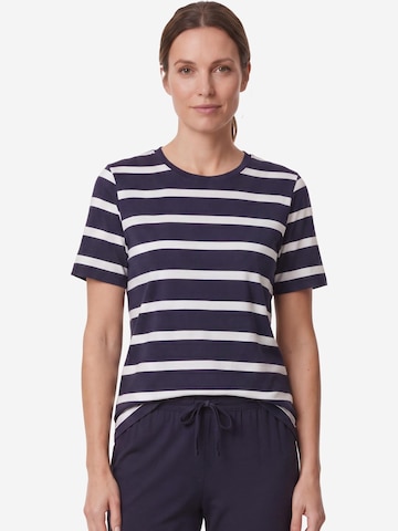 Ammann Pajama Shirt 'Mix & Match' in Blue: front