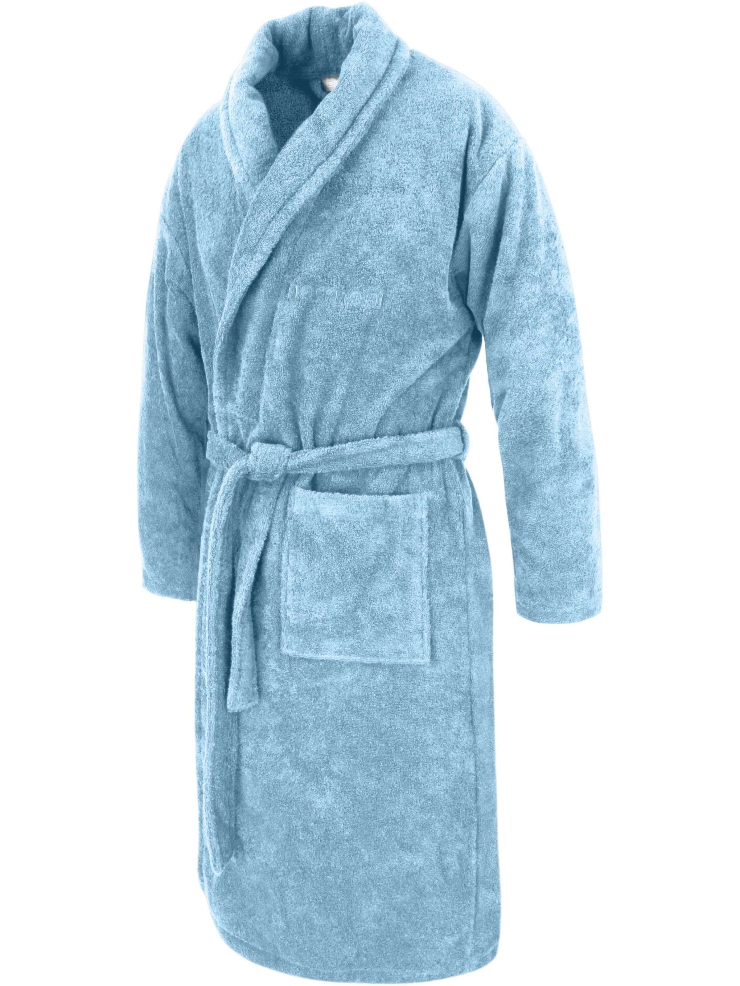 normani Badjas lang  in Blauw