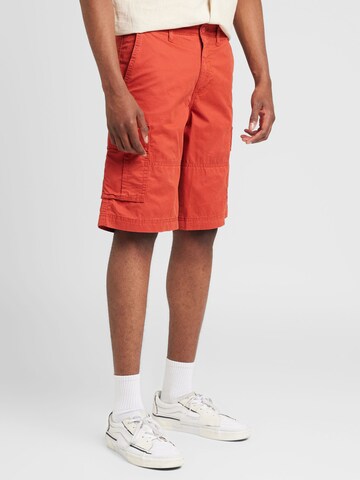 JACK & JONES Szabványos Cargo nadrágok 'JJCOLE CAMPAIGN' - piros: elől