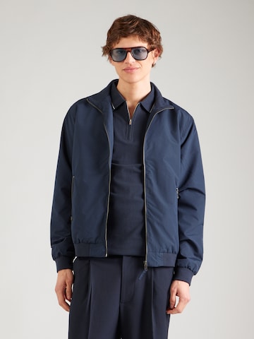 INDICODE JEANS Välikausitakki 'Catall' värissä sininen: etupuoli