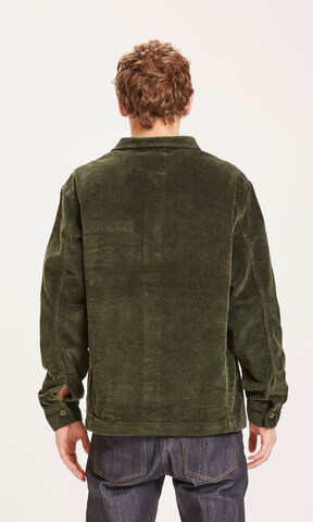 KnowledgeCotton Apparel Jacke 'Pine' in Grün