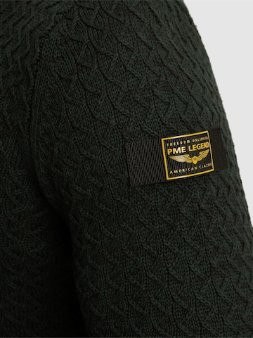 PME Legend - Jersey 'Pullover with crewneck' en verde