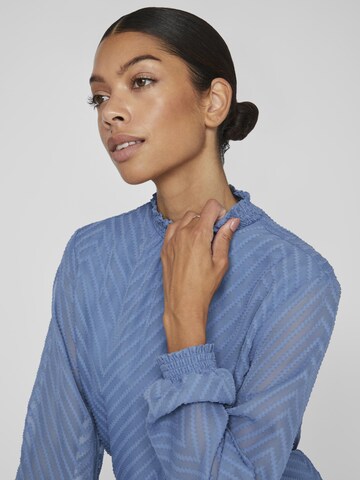 VILA Bluse in Blau