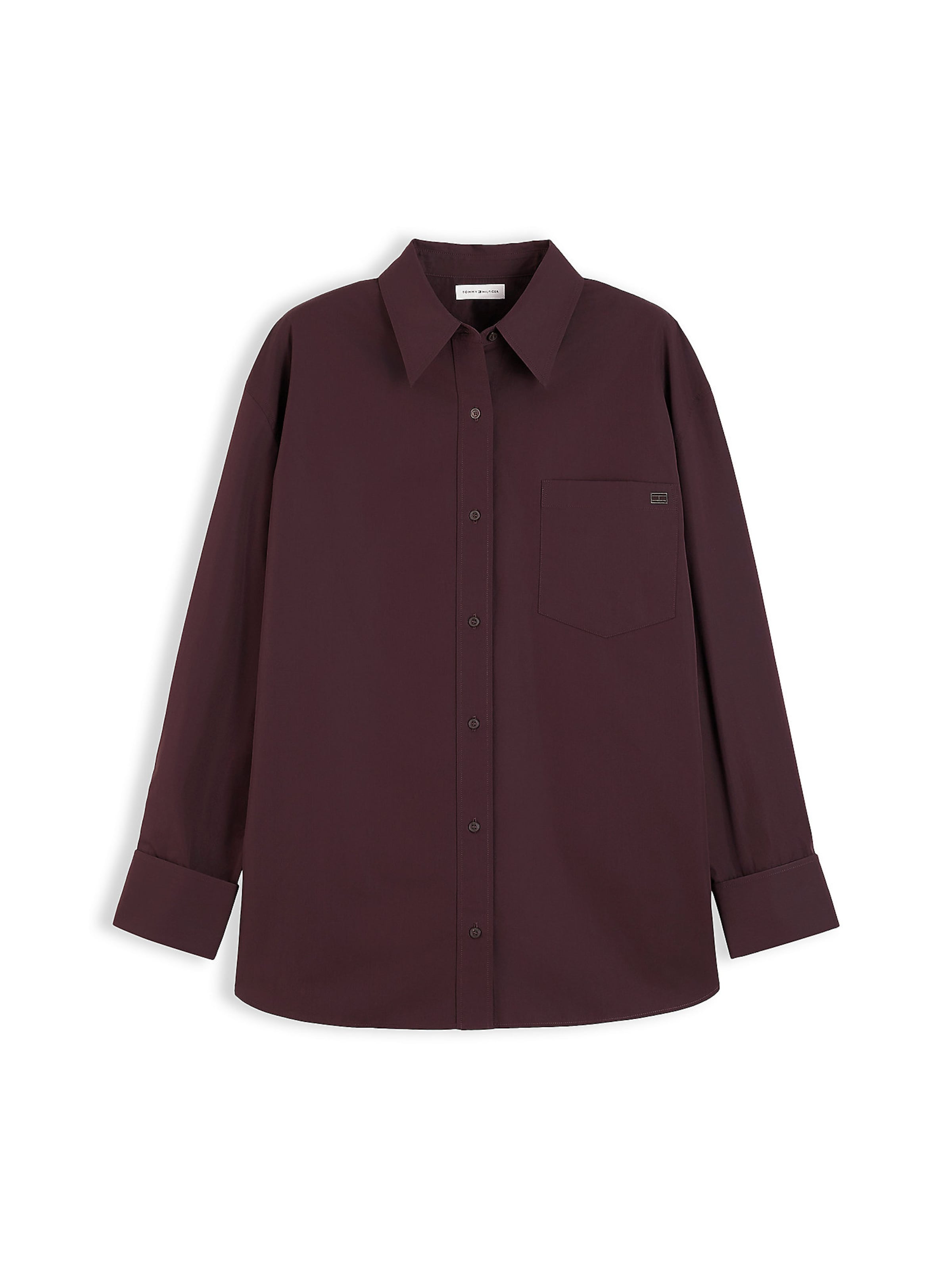 TOMMY HILFIGER Blouse in Bruin: voorkant