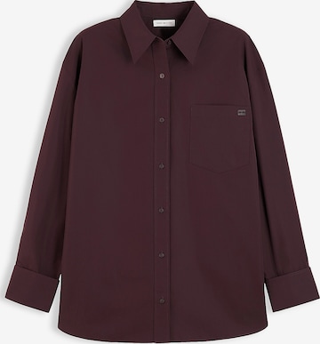 Chemisier TOMMY HILFIGER en marron : devant
