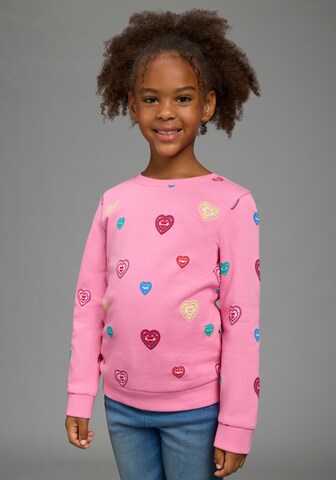 SCOUT Sweatshirt in Pink: Vorderseite