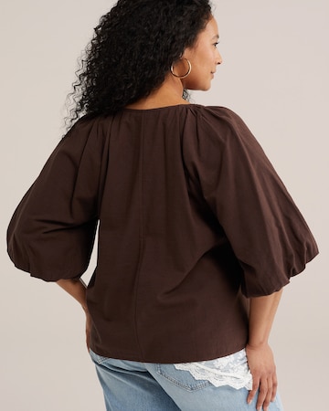 WE FashionBluza - smeđa boja