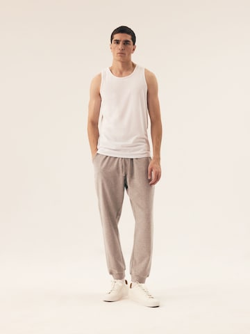 Maglietta 'Unterhemd Move im 2er-Pack, Tanktop mit Rundhalsausschnitt' di Henderson in bianco