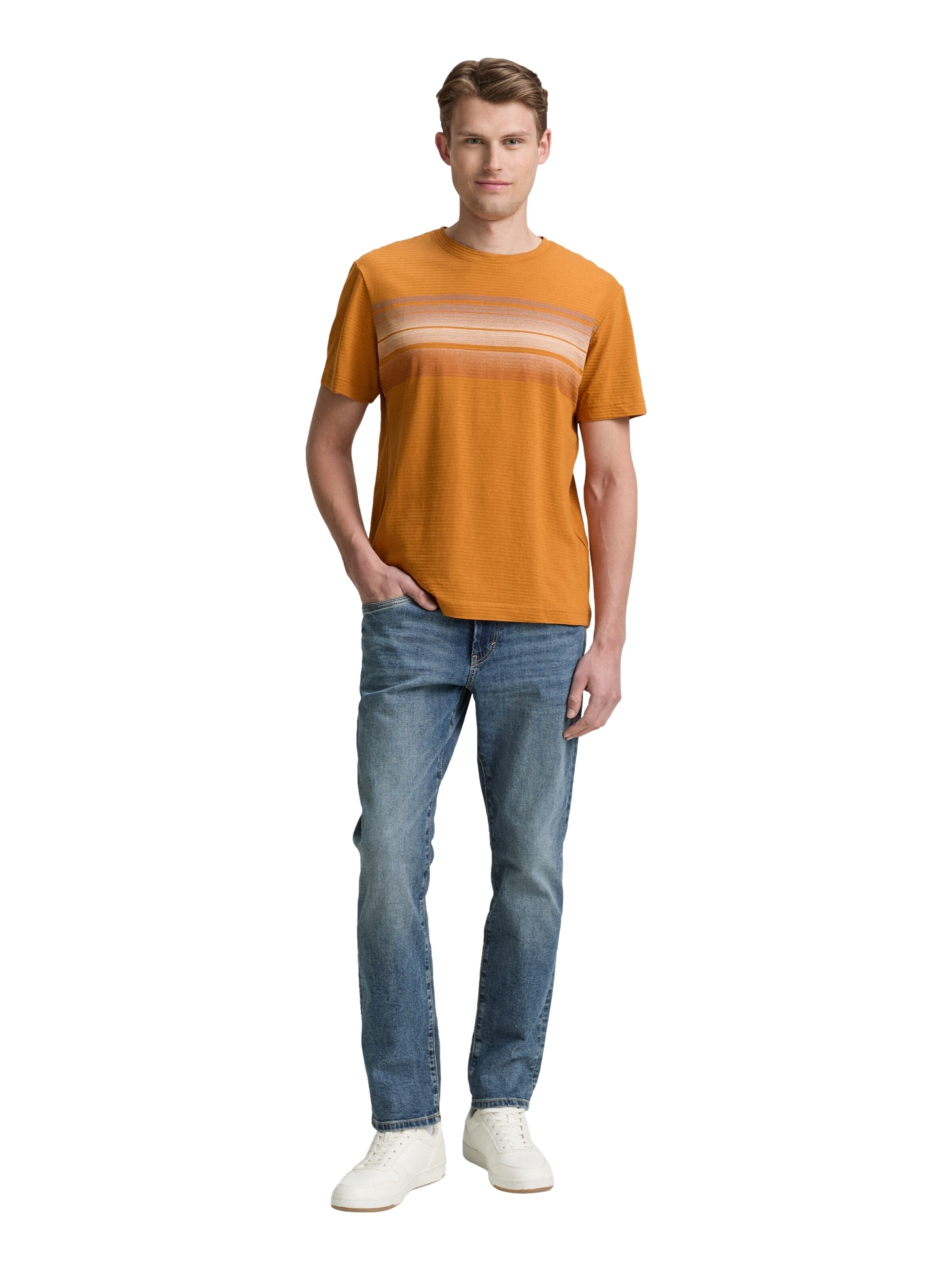 TOM TAILOR Shirt in Brown