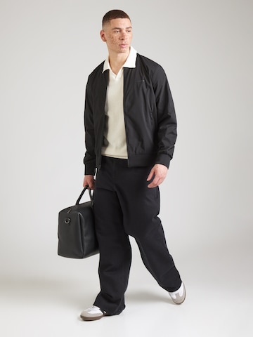 Calvin Klein Демисезонная куртка 'MATTE' в Черный