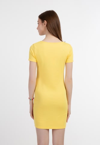 MYMO Платье в Желтый