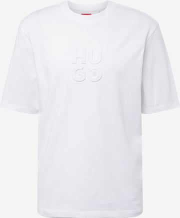 HUGO Red Bluser & t-shirts 'Dleek' i hvid: forside