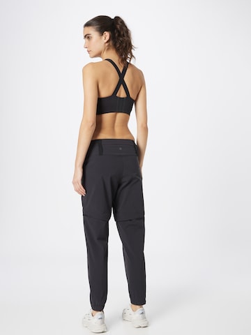 Effilé Pantalon de sport 'Utilitas Zip-Off' ADIDAS TERREX en noir