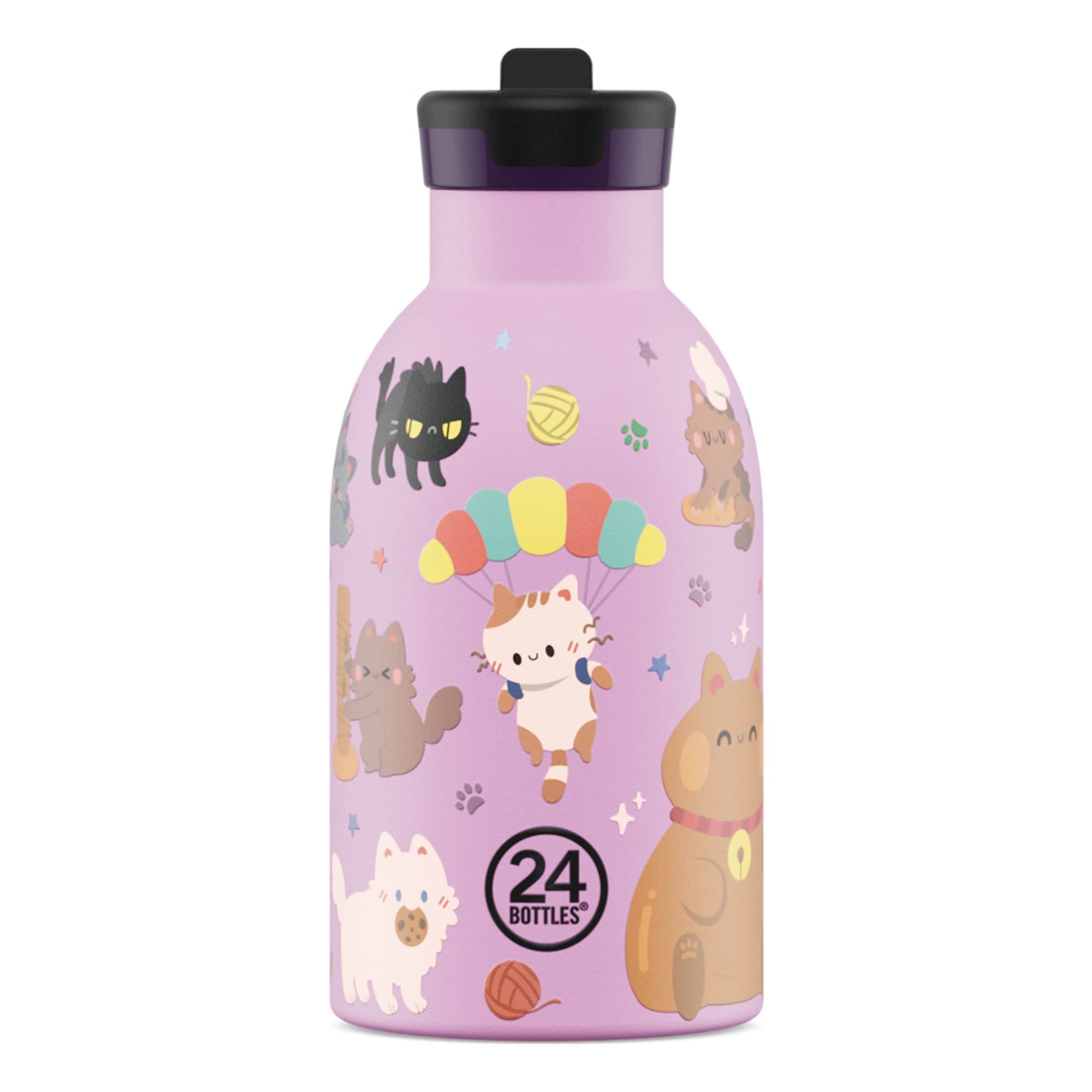24Bottles Trinkflasche 'Clima' in Pink: Vorderseite