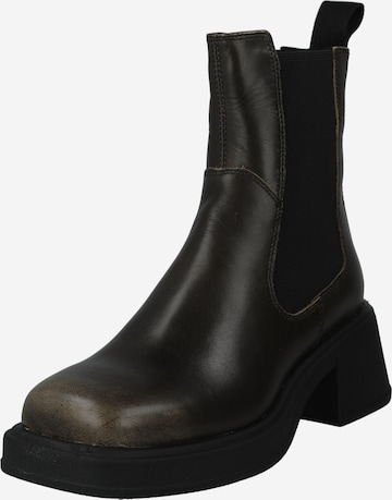 VAGABOND SHOEMAKERS - Botas chelsea 'DORAH' em castanho: frente