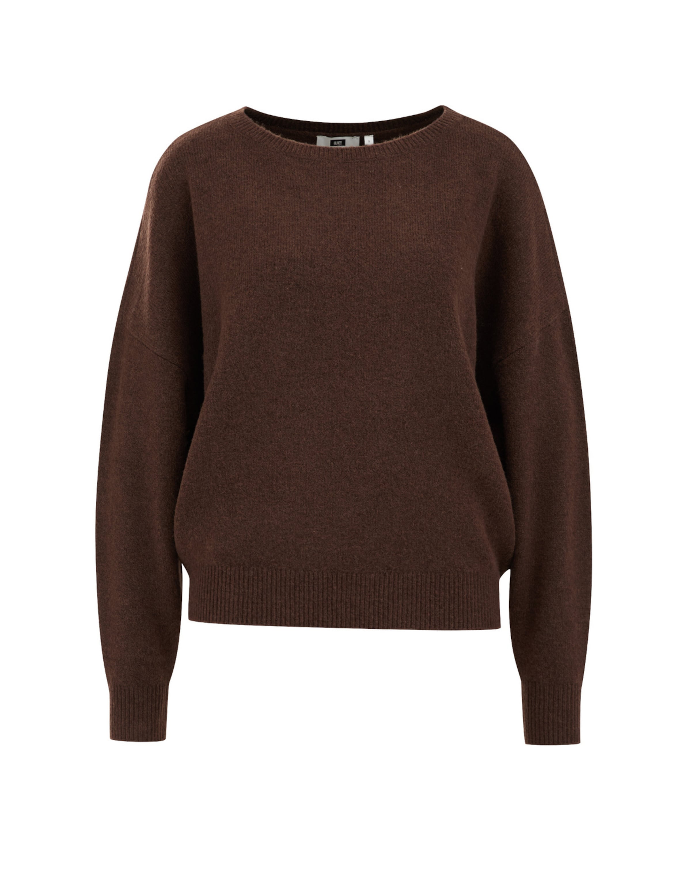 WE Fashion Pullover in Braun: Vorderseite