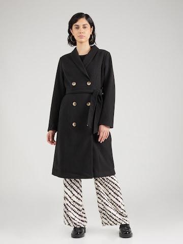 ABOUT YOU Between-Seasons Coat 'Edda' in Black: front