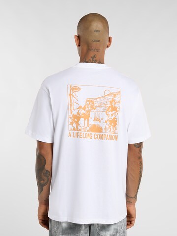 DICKIES - Camiseta 'COMPANION' en blanco