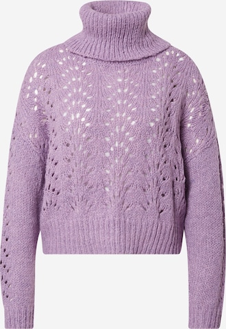 JDY Sweater 'TRICY' in Purple: front