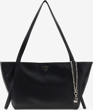 GUESS Schultertasche 'Devon' in Schwarz: Vorderseite