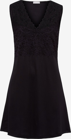 Hanro Nightgown ' Moments ' in Black: front