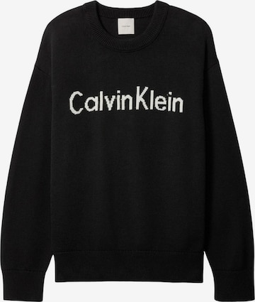 Calvin Klein Jeans Pullover 'LV044G313G' i sort: forside
