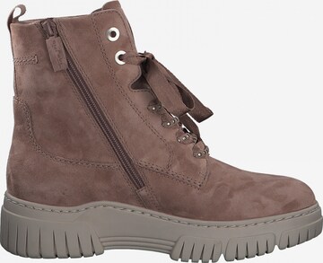 Tamaris Pure Relax Lace-Up Ankle Boots in Brown
