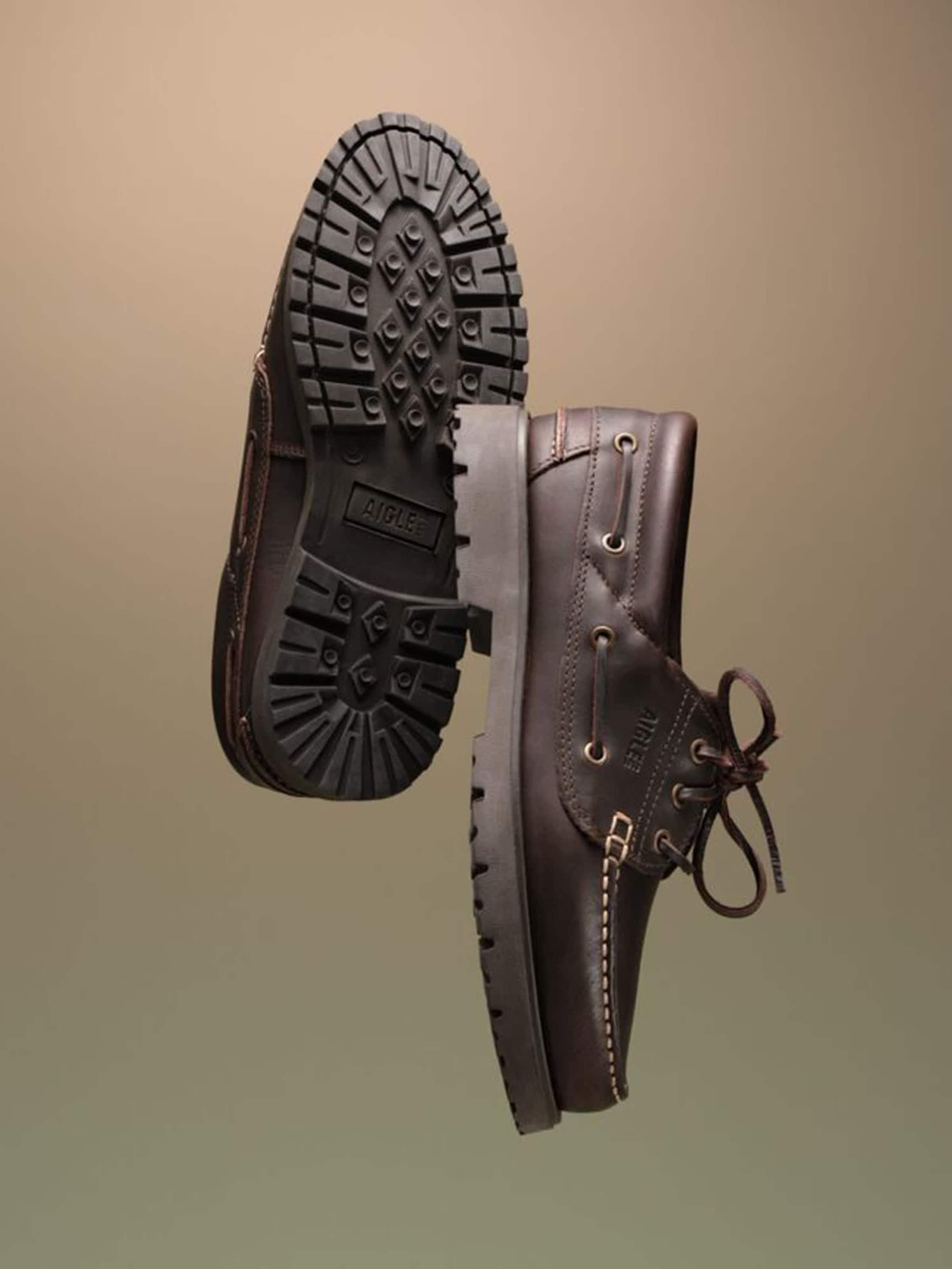 Mocassin 'Tarmac' AIGLE en marron