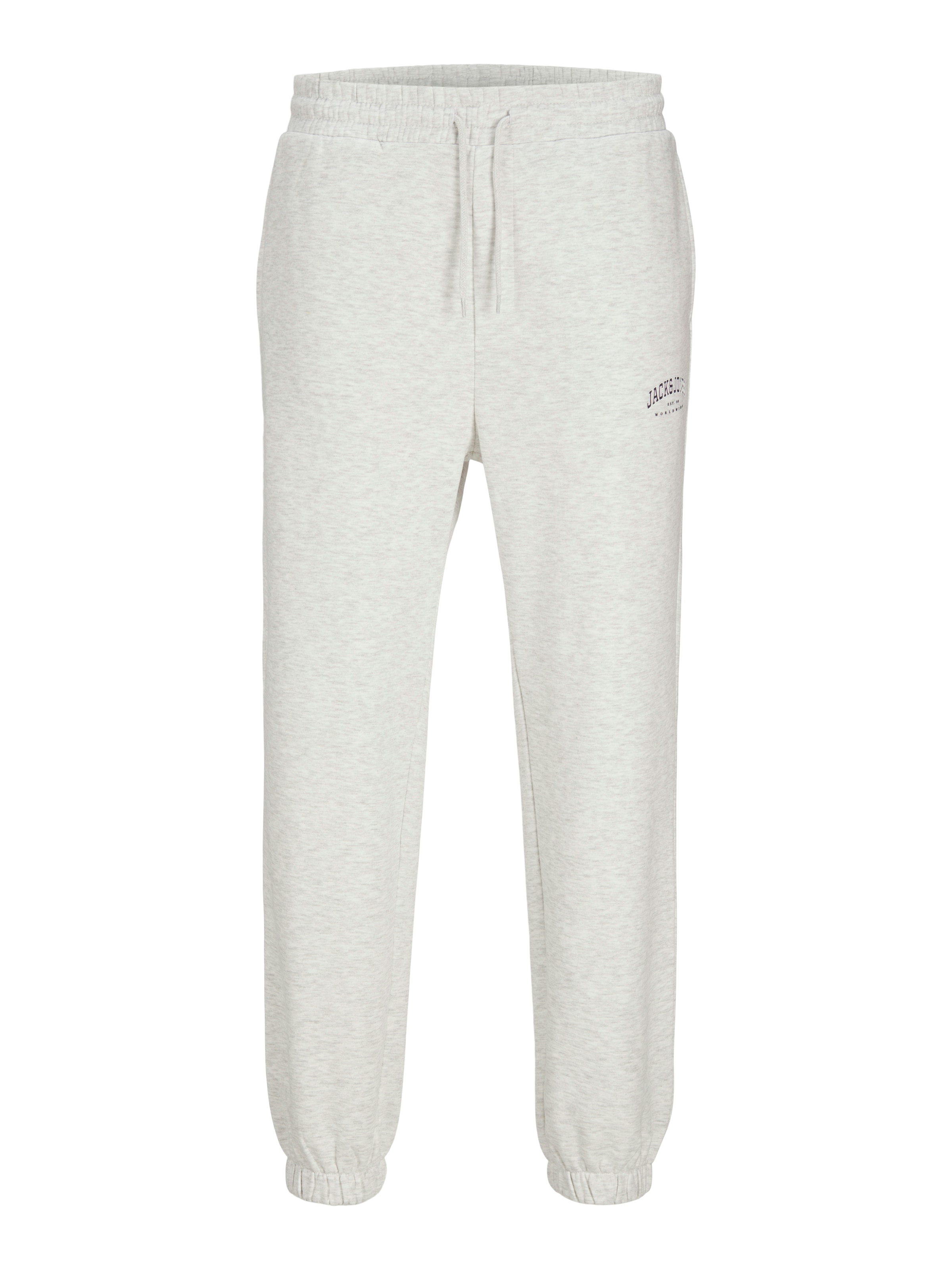 JACK & JONES Tapered Pants 'JPSTKane Caleb' in White: front
