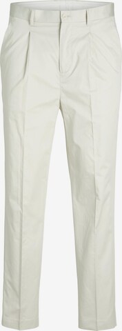 Regular Pantalon à pince 'Hank' JACK & JONES en beige : devant